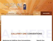 Tablet Screenshot of gallifreyone.com